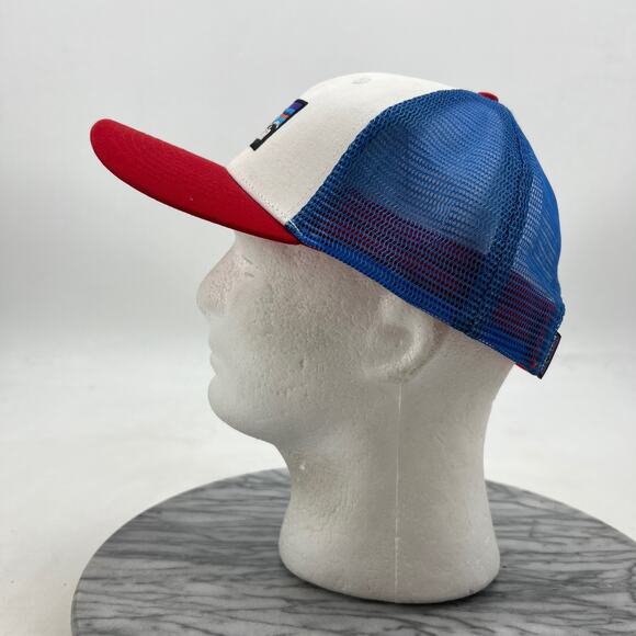 Patagonia Hat Mens One Size Mesh Back Adjustable Snapback Trucker Baseball Cap - Picture 7 of 13
